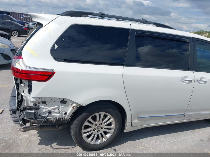 5TDYK3DC3FS664592 2015 Toyota Sienna Xle 8 Passenger