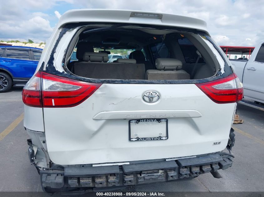 5TDYK3DC3FS664592 2015 Toyota Sienna Xle 8 Passenger