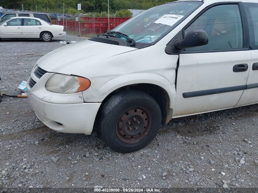 2007 Dodge Grand Caravan Se VIN: 1D4GP24E57B213734 Lot: 40239000