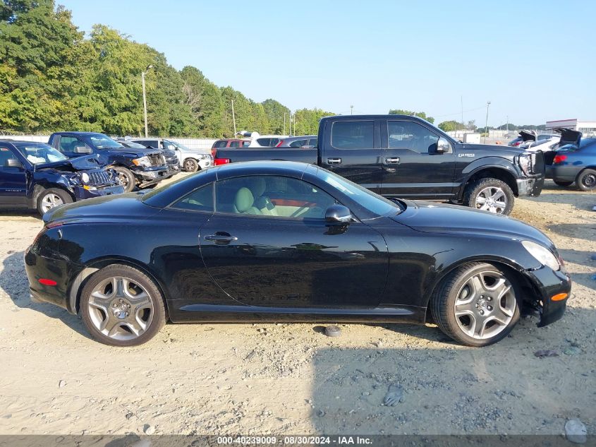 2008 Lexus Sc 430 VIN: JTHFN45Y589017562 Lot: 40239009