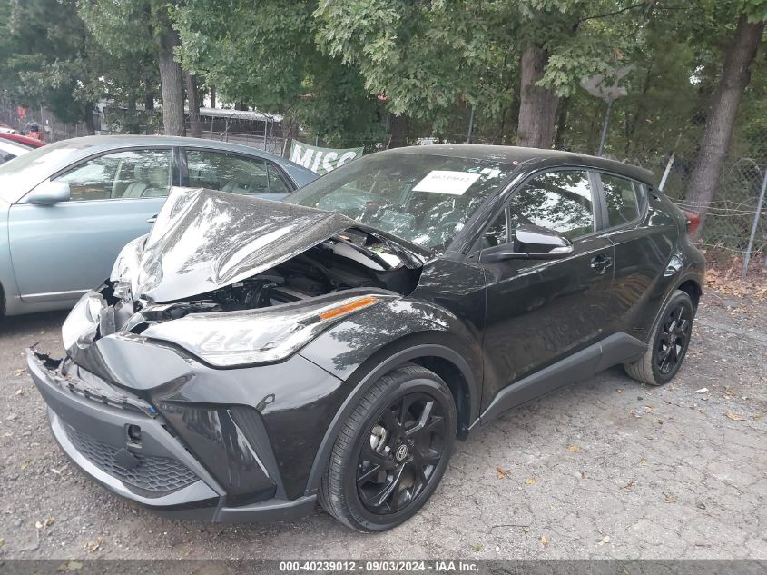 2022 Toyota C-Hr Nightshade Edition VIN: JTNKHMBX4N1130458 Lot: 40239012