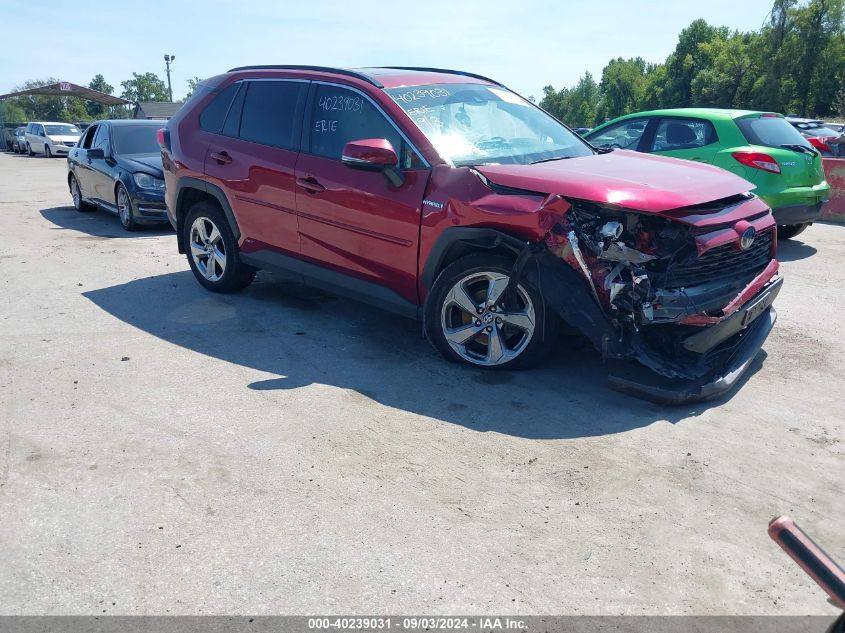 2021 Toyota Rav4 Hybrid Xle Premium VIN: 4T3B6RFV9MU057961 Lot: 40239031