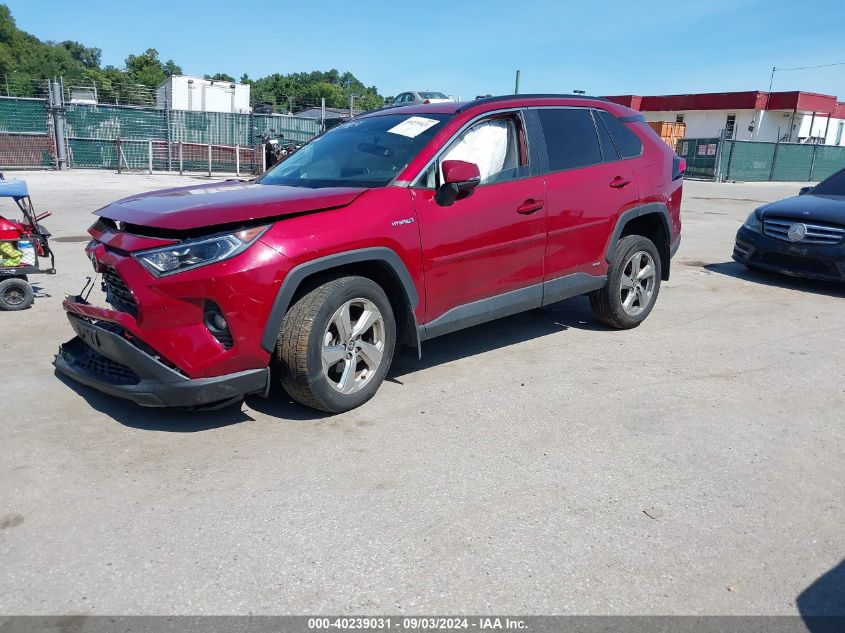 2021 Toyota Rav4 Hybrid Xle Premium VIN: 4T3B6RFV9MU057961 Lot: 40239031