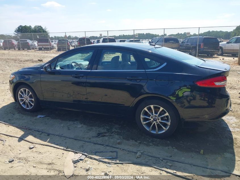 2017 Ford Fusion Se VIN: 3FA6P0H75HR391848 Lot: 40239061