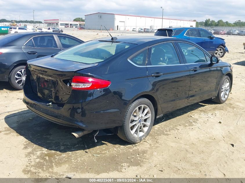 2017 Ford Fusion Se VIN: 3FA6P0H75HR391848 Lot: 40239061