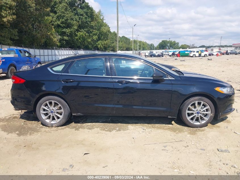 2017 Ford Fusion Se VIN: 3FA6P0H75HR391848 Lot: 40239061