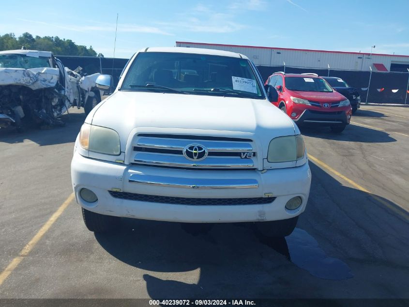 2005 Toyota Tundra Sr5 V8 VIN: 5TBRT34135S456574 Lot: 40239072