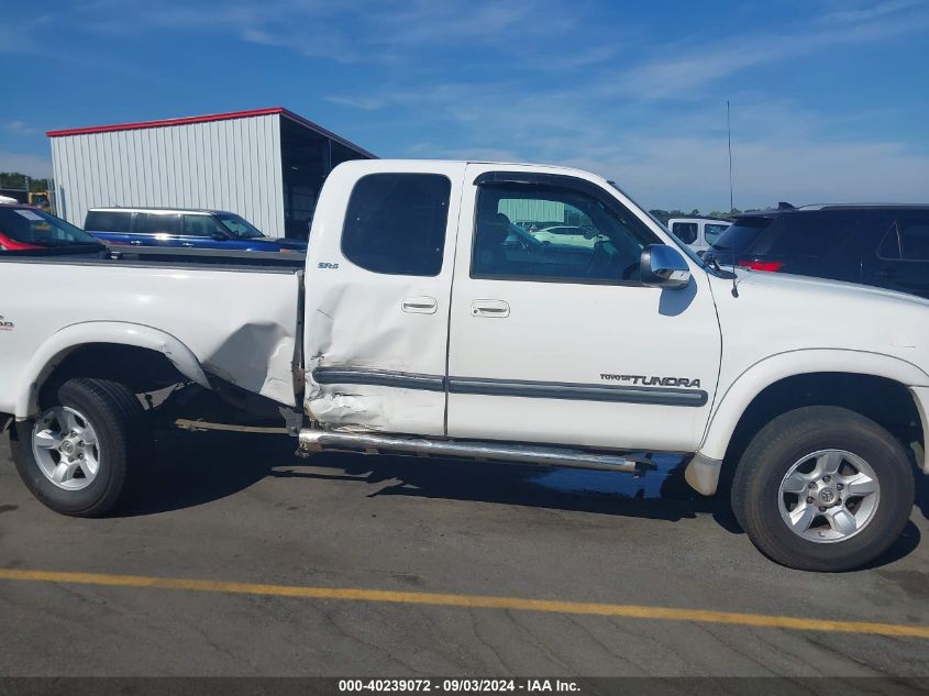 2005 Toyota Tundra Sr5 V8 VIN: 5TBRT34135S456574 Lot: 40239072