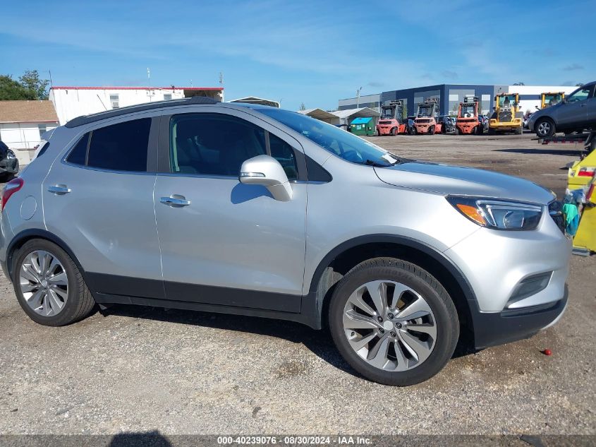 2019 Buick Encore Fwd Preferred VIN: KL4CJASB7KB891193 Lot: 40239076