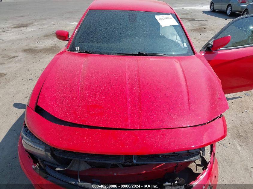 2022 Dodge Charger Sxt Rwd VIN: 2C3CDXBG1NH216306 Lot: 40239086