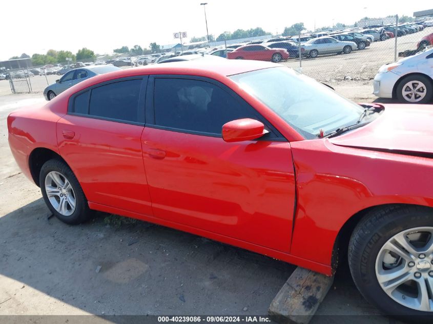 2022 Dodge Charger Sxt Rwd VIN: 2C3CDXBG1NH216306 Lot: 40239086