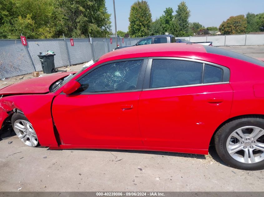 2022 Dodge Charger Sxt Rwd VIN: 2C3CDXBG1NH216306 Lot: 40239086