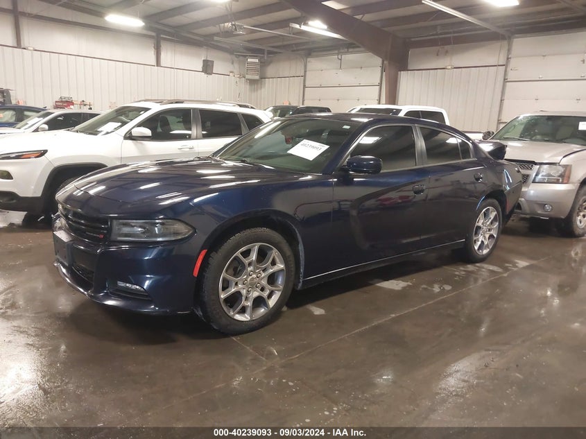 VIN 2C3CDXJG7HH539989 2017 DODGE CHARGER SXT AWD