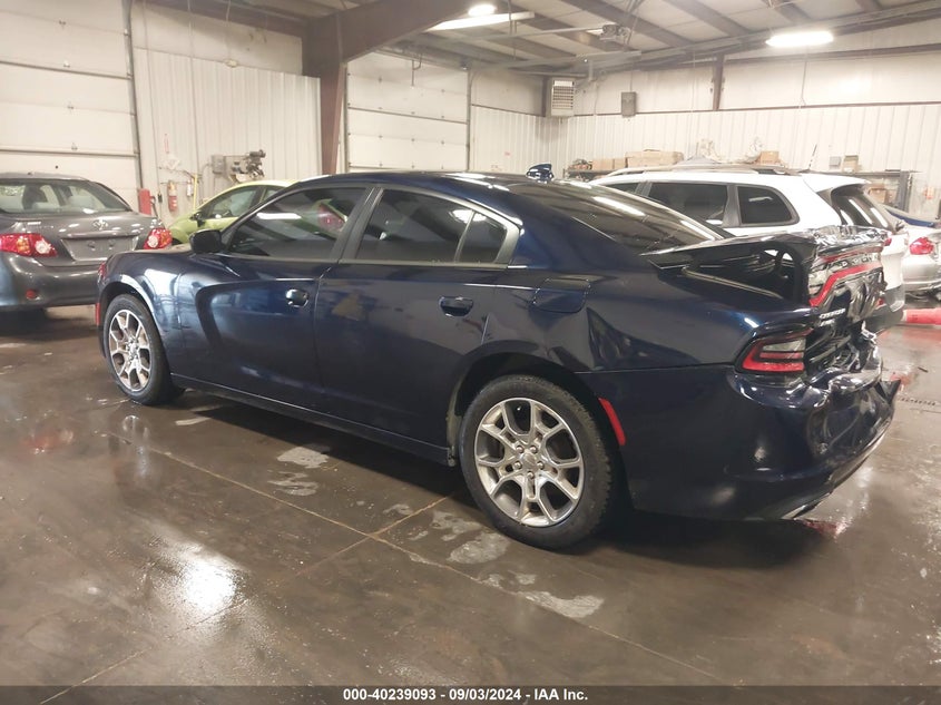 VIN 2C3CDXJG7HH539989 2017 DODGE CHARGER SXT AWD