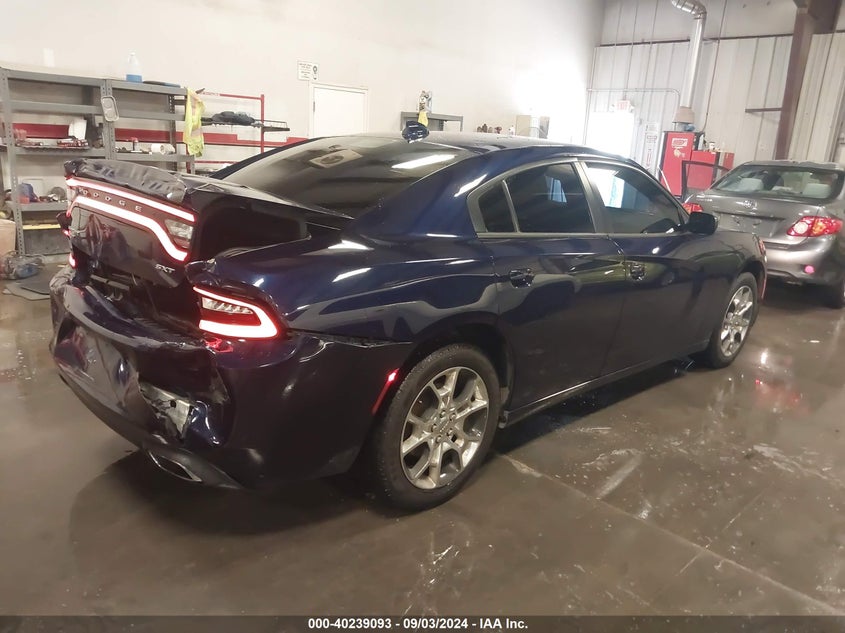 VIN 2C3CDXJG7HH539989 2017 DODGE CHARGER SXT AWD