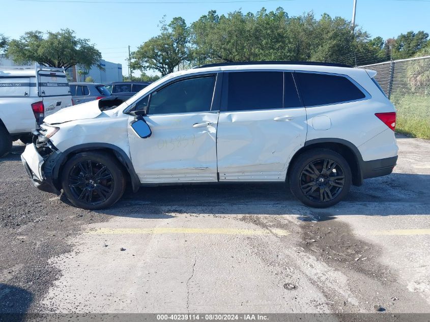 2021 Honda Pilot Awd Special Edition VIN: 5FNYF6H26MB013837 Lot: 40239114