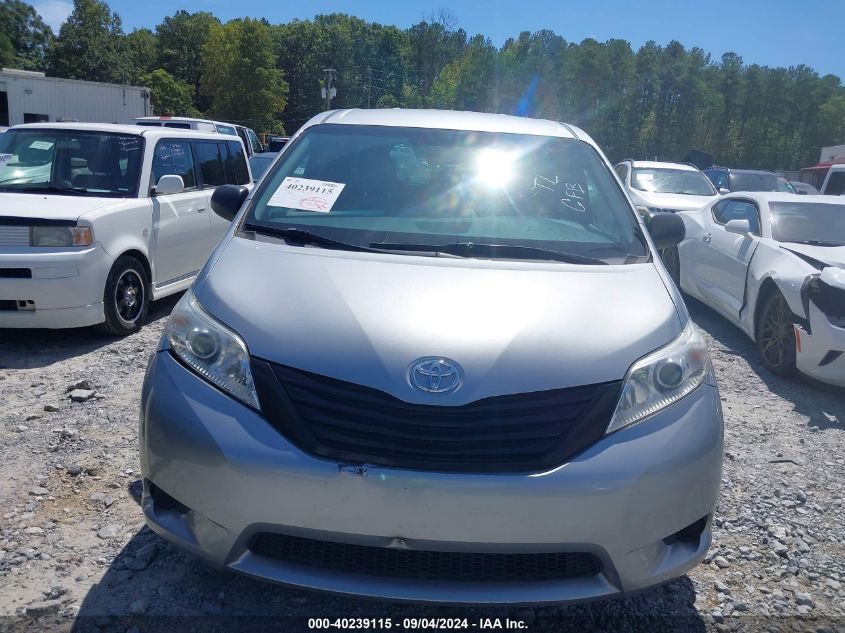 2017 Toyota Sienna L 7 Passenger VIN: 5TDZZ3DC4HS818391 Lot: 40239115