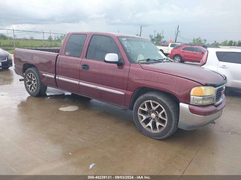 2002 GMC Sierra 1500 Sle VIN: 2GTEC19T421413711 Lot: 40239131