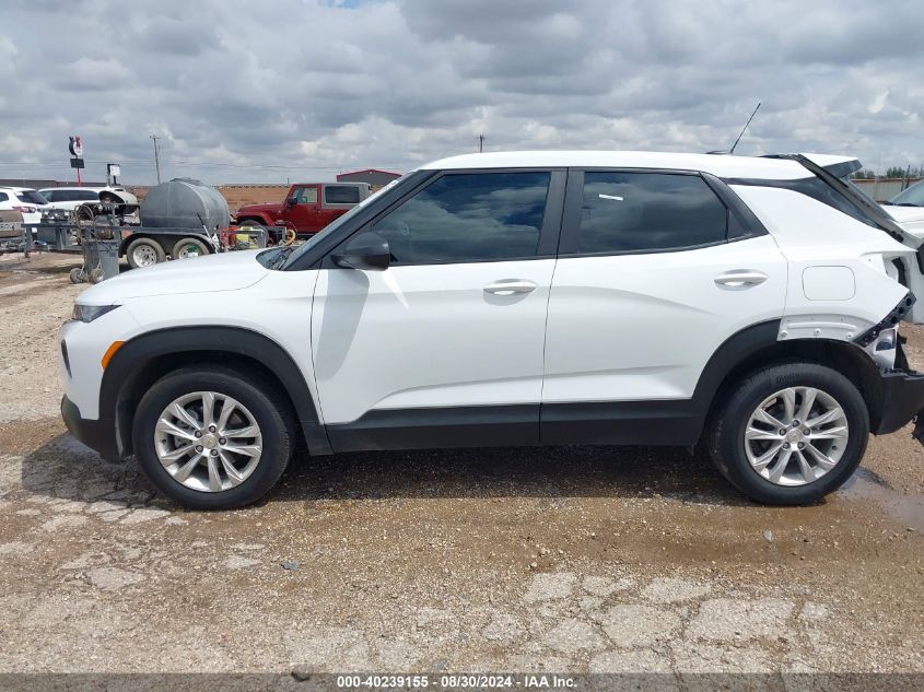 2023 Chevrolet Trailblazer Fwd Ls VIN: KL79MMS29PB111806 Lot: 40239155