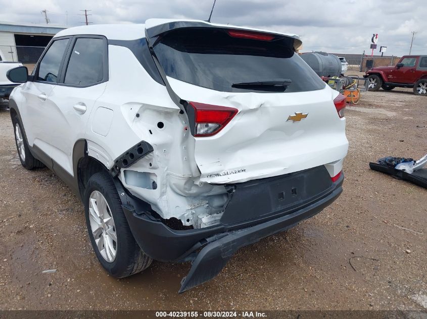 2023 Chevrolet Trailblazer Fwd Ls VIN: KL79MMS29PB111806 Lot: 40239155