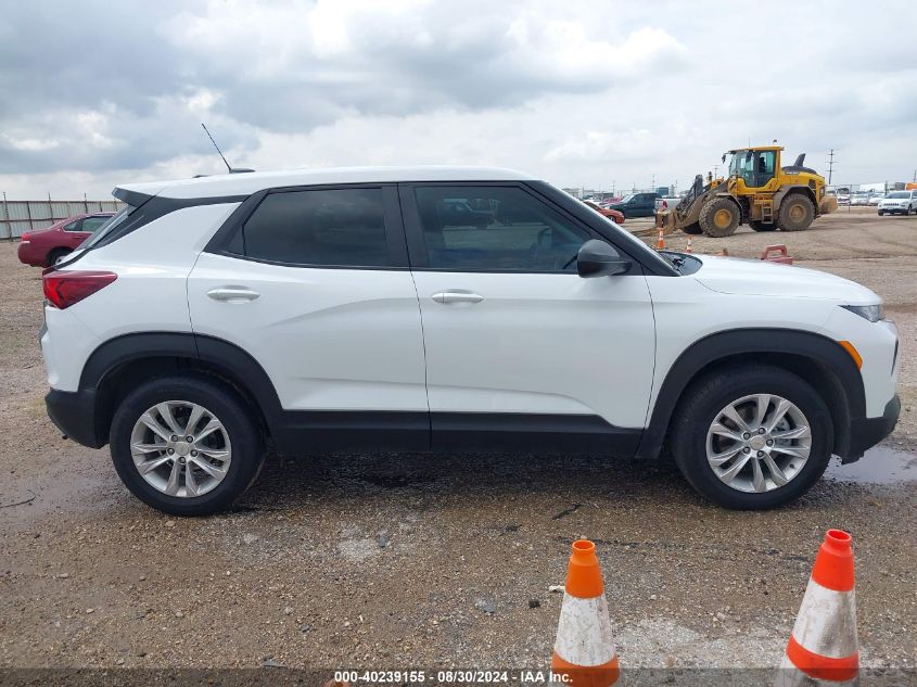 2023 Chevrolet Trailblazer Fwd Ls VIN: KL79MMS29PB111806 Lot: 40239155