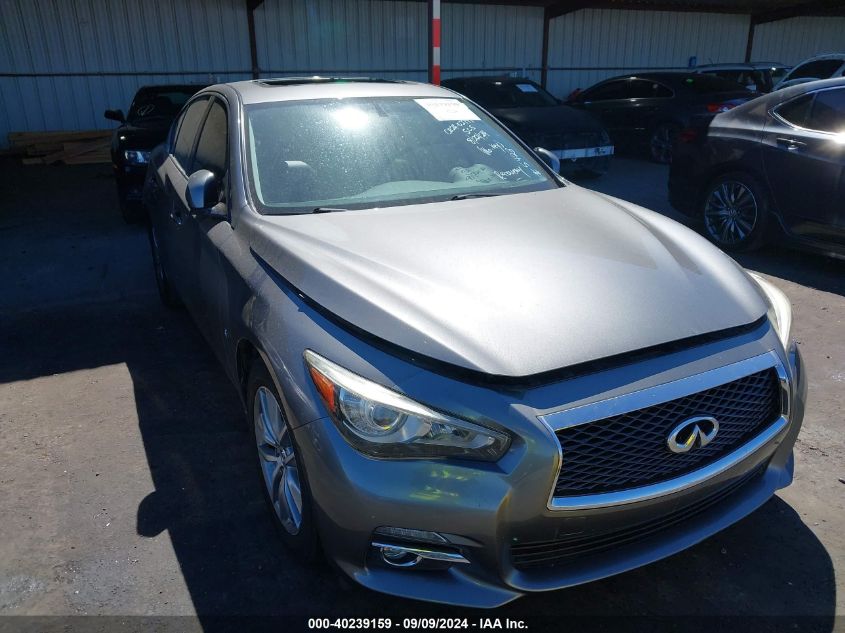 2014 Infiniti Q50 Premium VIN: JN1BV7AR9EM707309 Lot: 40239159