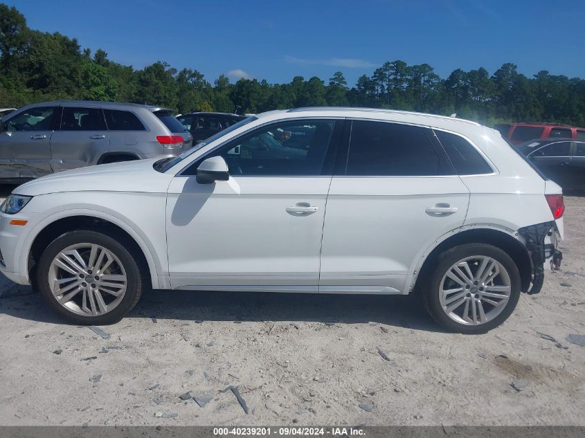 2018 Audi Q5 2.0T Premium/2.0T Tech Premium VIN: WA1BNAFY4J2120428 Lot: 40239201