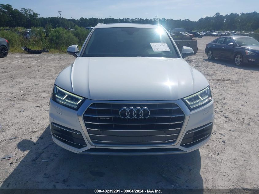 2018 Audi Q5 2.0T Premium/2.0T Tech Premium VIN: WA1BNAFY4J2120428 Lot: 40239201