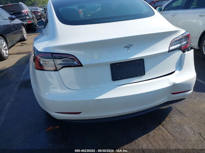 2020 Tesla Model 3 Standard Range Plus Rear-Wheel Drive/Standard Range Rear-Wheel Drive VIN: 5YJ3E1EA7LF598020 Lot: 40239202