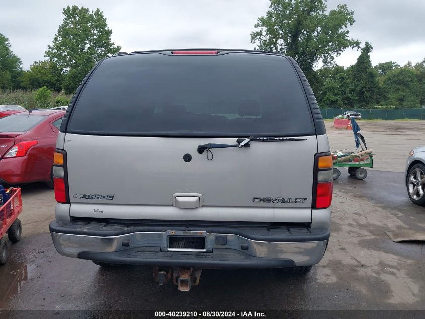 2004 Chevrolet Tahoe Lt VIN: 1GNEK13ZX4J141889 Lot: 40239210