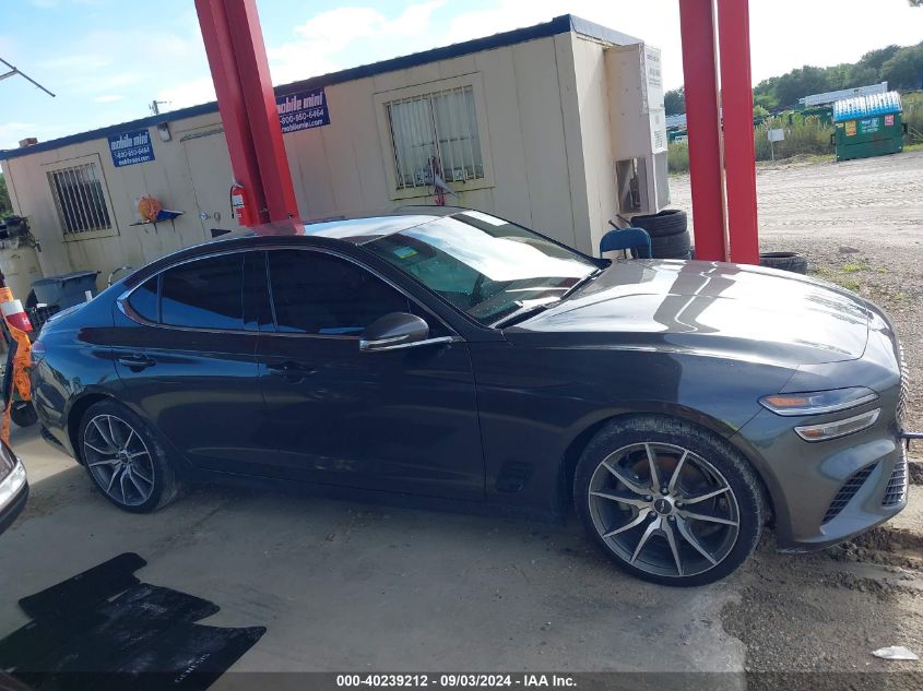 KMTG34TA0PU105191 2023 Genesis G70 2.0T Rwd