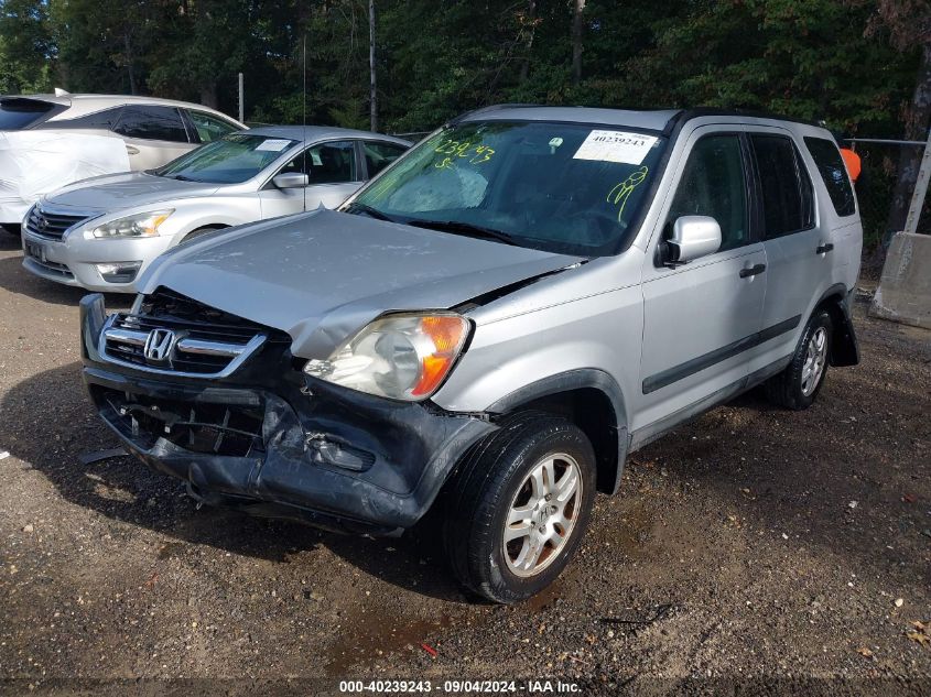 2004 Honda Cr-V Ex VIN: SHSRD78854U219082 Lot: 40239243