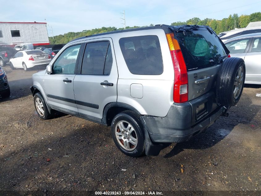 2004 Honda Cr-V Ex VIN: SHSRD78854U219082 Lot: 40239243