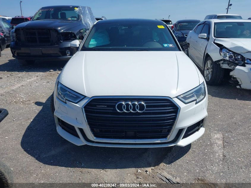 2018 Audi A3 2.0T Premium/2.0T Tech Premium VIN: WAUJ8GFF4J1068344 Lot: 40239247