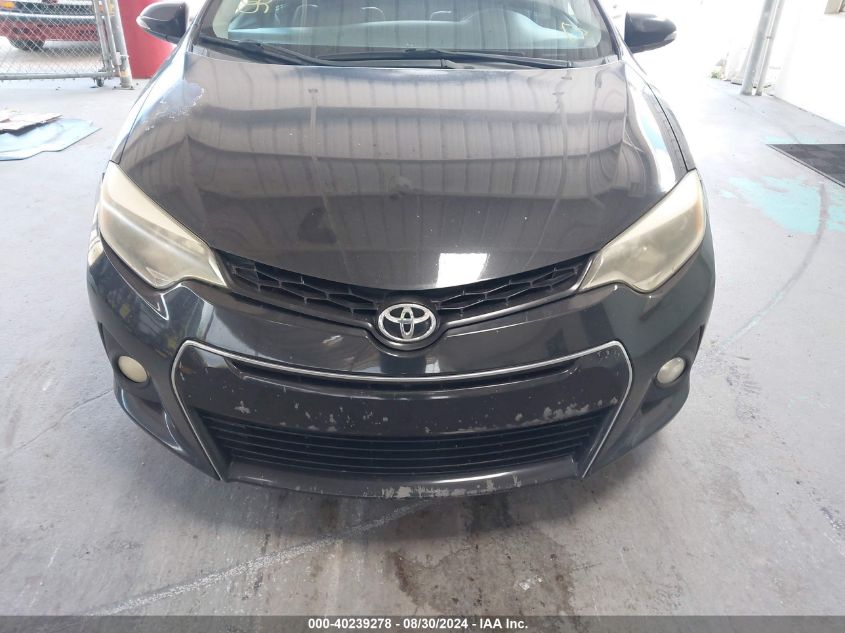 2014 Toyota Corolla S Plus VIN: 2T1BURHE0EC154691 Lot: 40239278