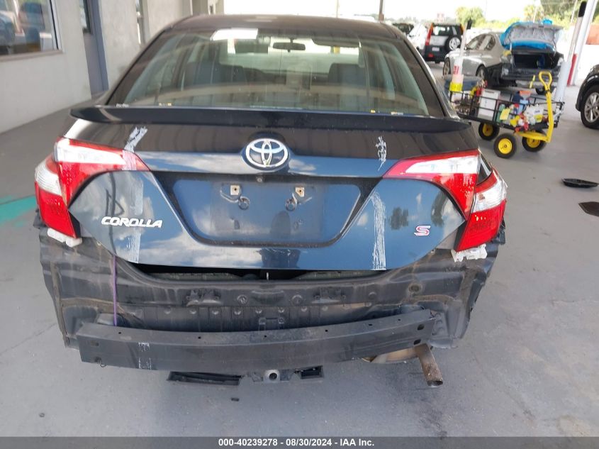 2014 Toyota Corolla S Plus VIN: 2T1BURHE0EC154691 Lot: 40239278