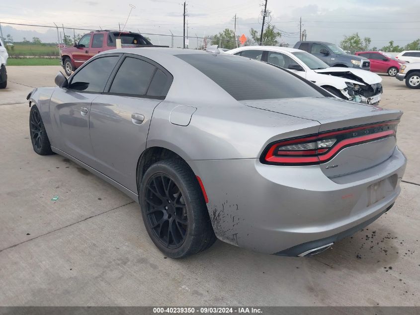 2016 Dodge Charger Sxt VIN: 2C3CDXHG7GH154100 Lot: 40239350