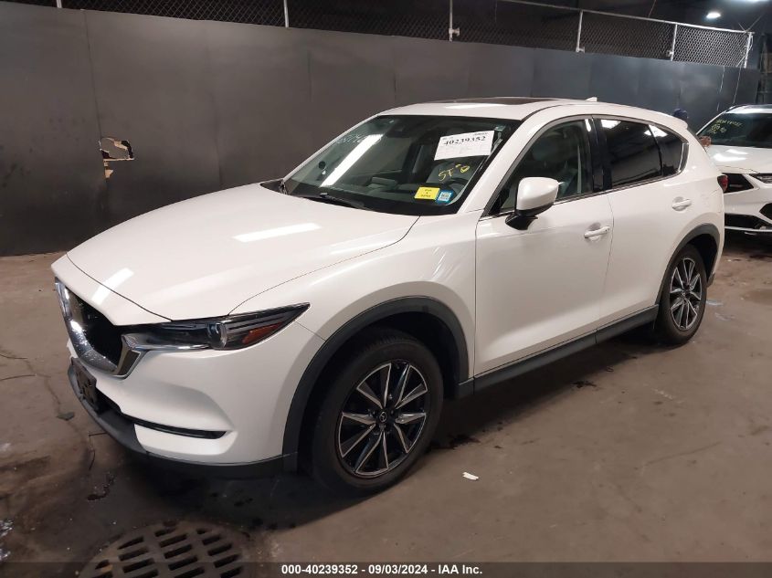 2018 Mazda Cx-5 Grand Touring VIN: JM3KFBDMXJ1353798 Lot: 40239352