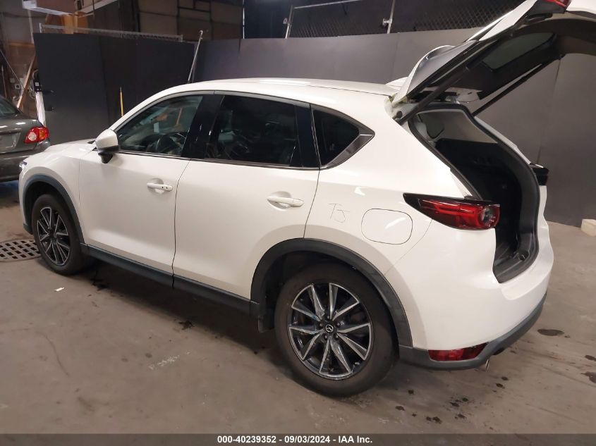 2018 Mazda Cx-5 Grand Touring VIN: JM3KFBDMXJ1353798 Lot: 40239352