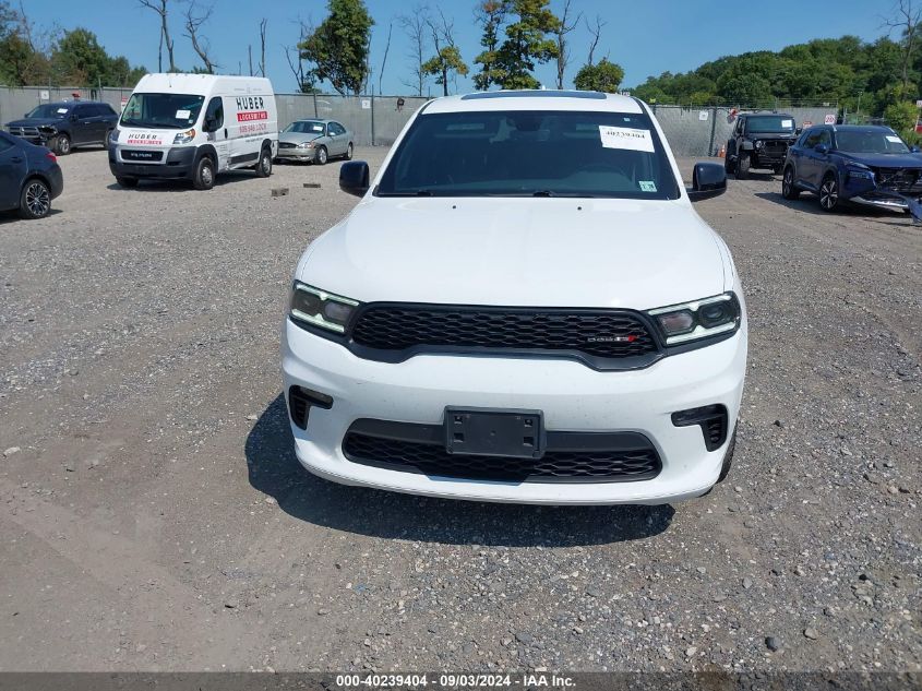 2021 Dodge Durango Gt Awd VIN: 1C4RDJDG8MC578537 Lot: 40239404