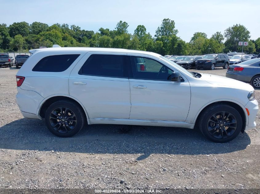 2021 Dodge Durango Gt Awd VIN: 1C4RDJDG8MC578537 Lot: 40239404