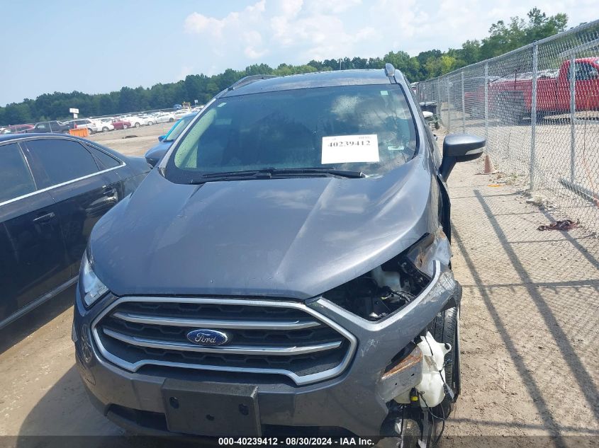 2020 Ford Ecosport Se VIN: MAJ6S3GL1LC388824 Lot: 40239412