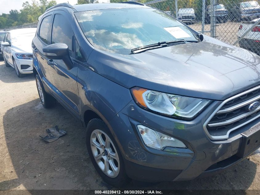 2020 Ford Ecosport Se VIN: MAJ6S3GL1LC388824 Lot: 40239412