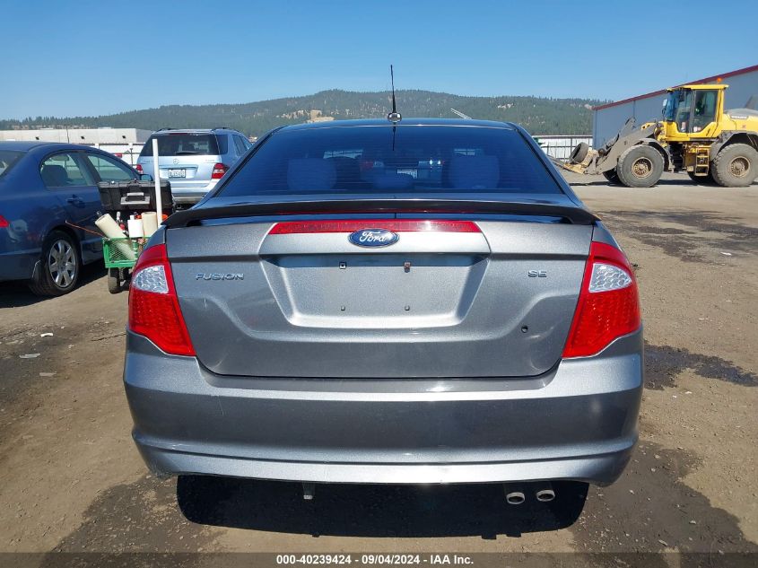 2012 Ford Fusion Se VIN: 3FAHP0HA4CR205911 Lot: 40239424