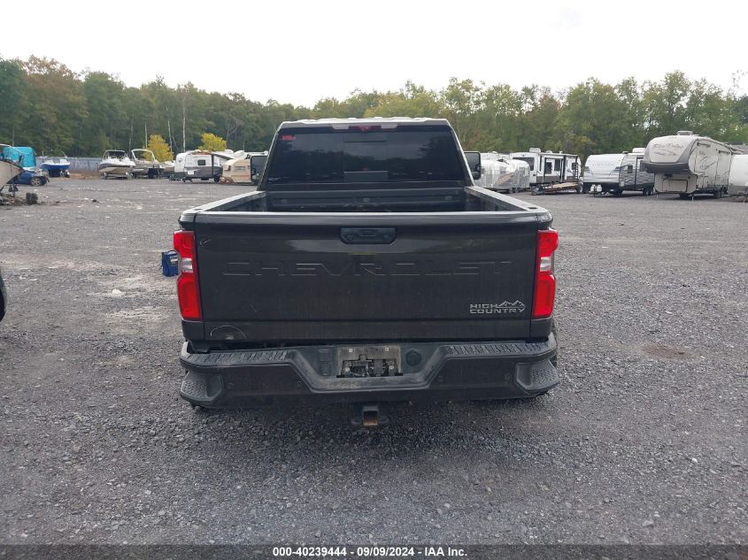 2021 Chevrolet Silverado 2500Hd 4Wd Standard Bed High Country VIN: 1GC4YREY1MF187359 Lot: 40239444