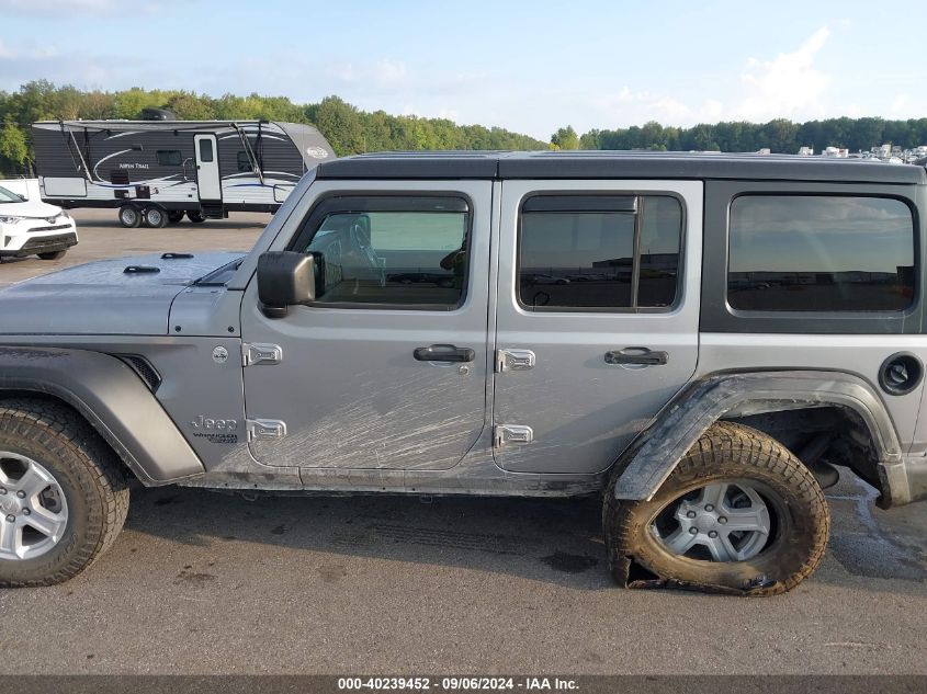 2021 Jeep Wrangler Unlimited Sport VIN: 1C4HJXKN1MW602801 Lot: 40239452