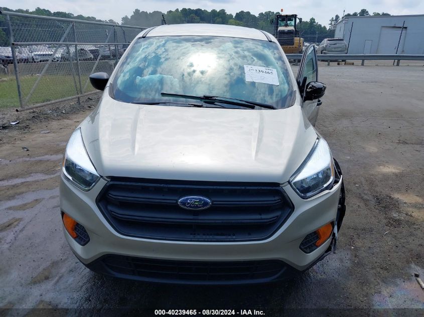 2017 Ford Escape S VIN: 1FMCU0F75HUD04267 Lot: 40239465