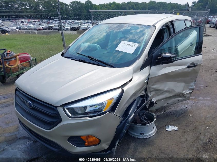 2017 Ford Escape S VIN: 1FMCU0F75HUD04267 Lot: 40239465