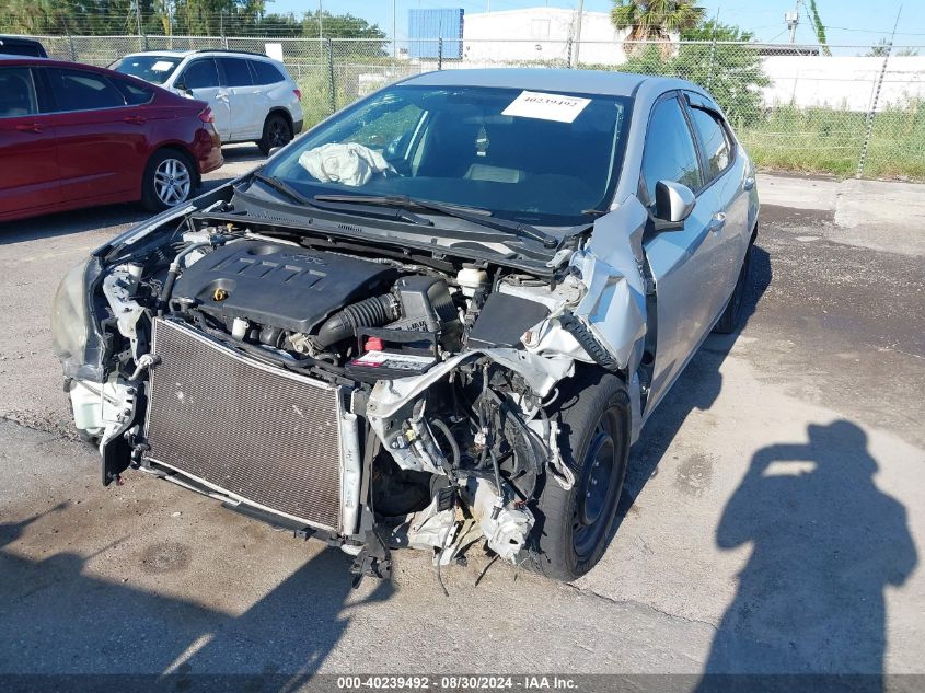 2014 Toyota Corolla S Plus VIN: 2T1BURHE6EC120027 Lot: 40239492