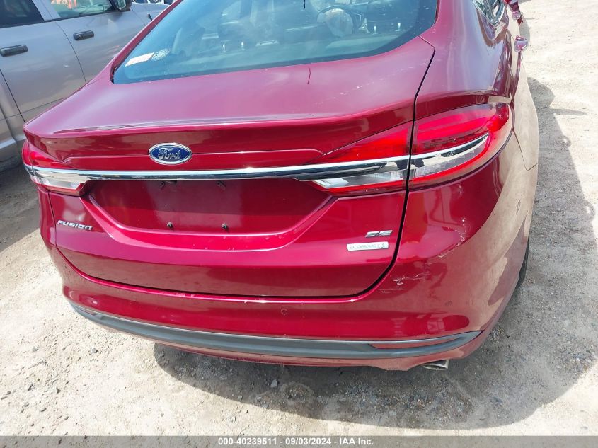 2017 Ford Fusion Se VIN: 3FA6P0HDXHR203864 Lot: 40239511